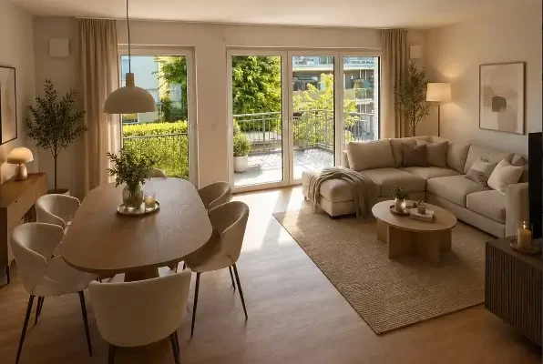 Neubauwohnungen in Münster, 73-77 m² – mit EBK -Erstbezug ab 01.09