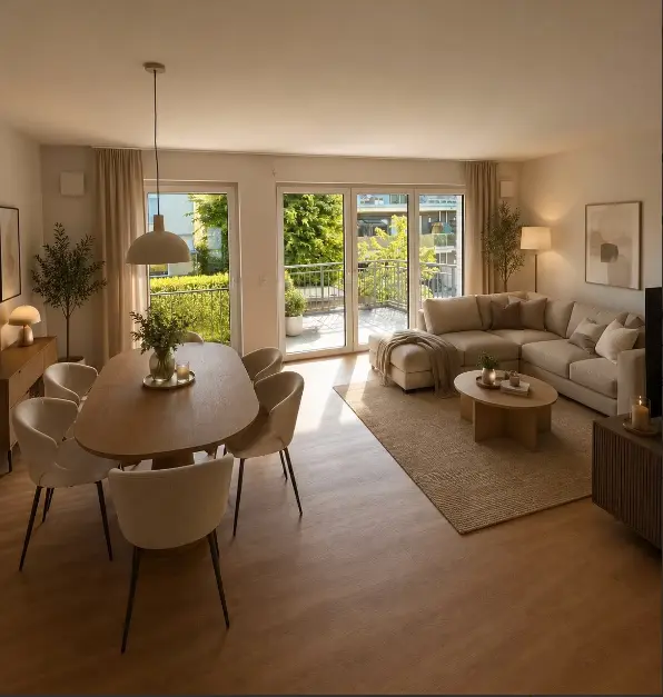 Neubauwohnungen in Münster, 73-77 m² – mit EBK -Erstbezug ab 01.09